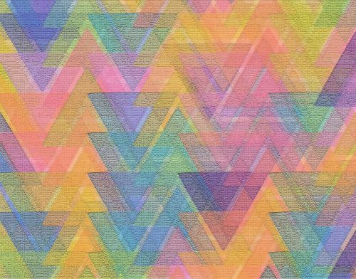 triangle pattern mosaic