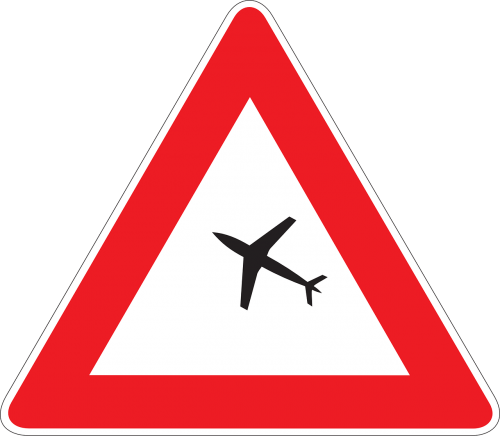 triangle road plane
