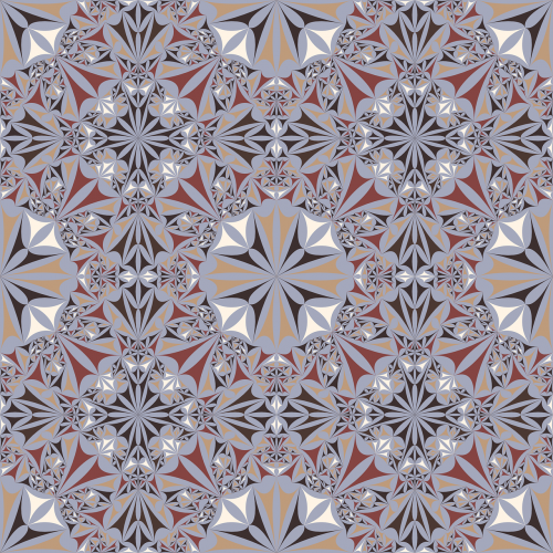 triangle pattern kaleidoscope
