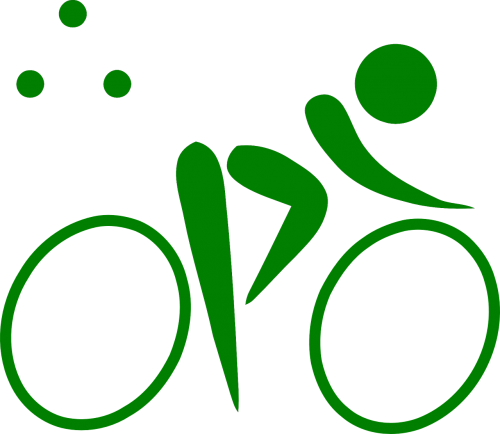 triathlon cyclist bicycle
