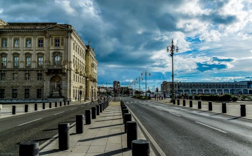 trieste landscape piazza