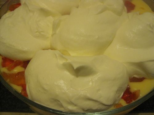 Trifle With Cream Layer