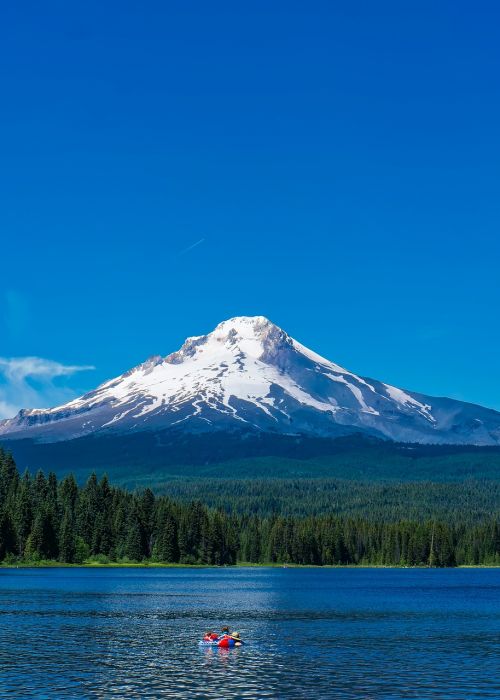 trillium lake water reflections