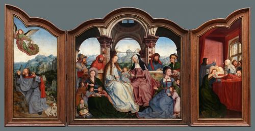 triptych polyptych painting