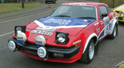 Triumph Rally Car