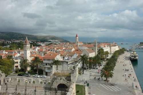 trogir croatia in the autumn of 2016