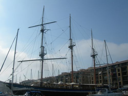 Three Masts, Port Of Marseille