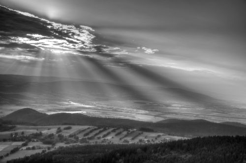 trójmorski hill poland mountains