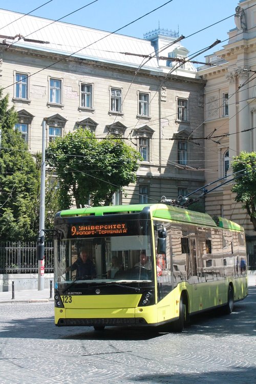 trolleybus  ukraine  lviv