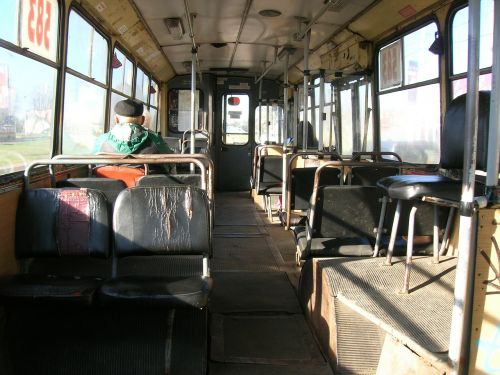 trolleybus transport city