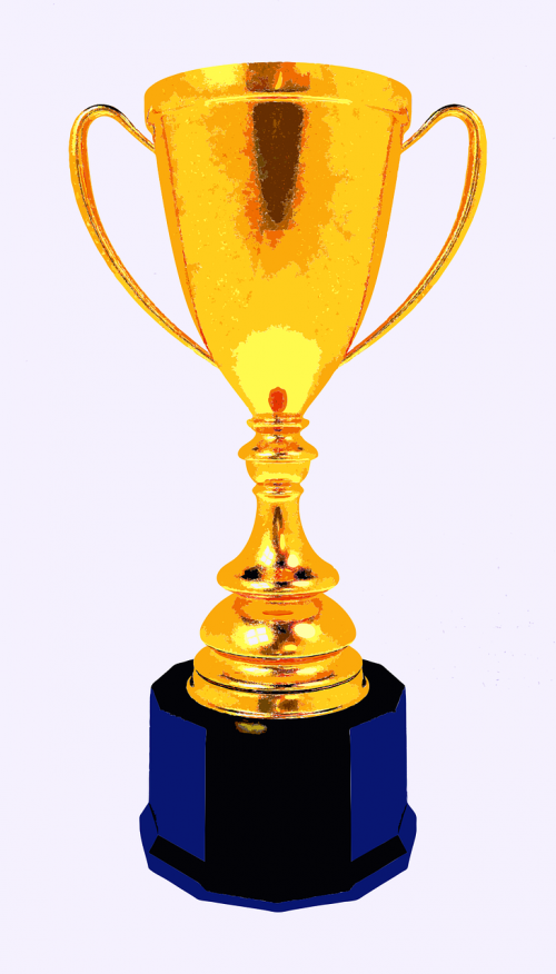 trophy award winner