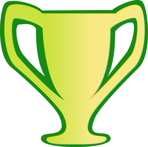 trophy award medal