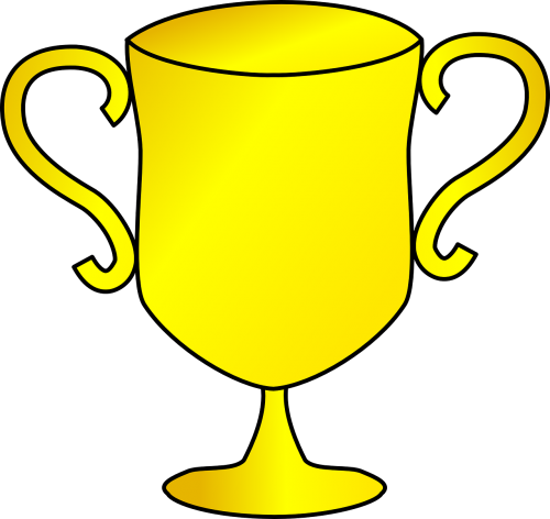 trophy winner award