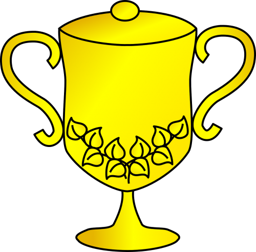 trophy gold cup