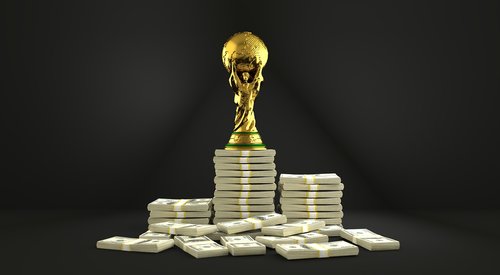 trophy  world  cup