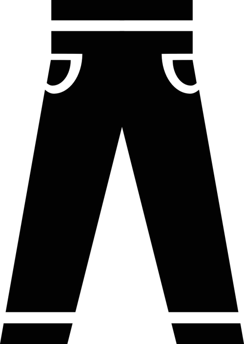 trousers jeans silhouette