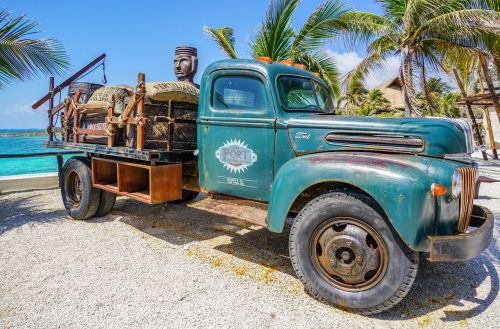 truck antique mexico