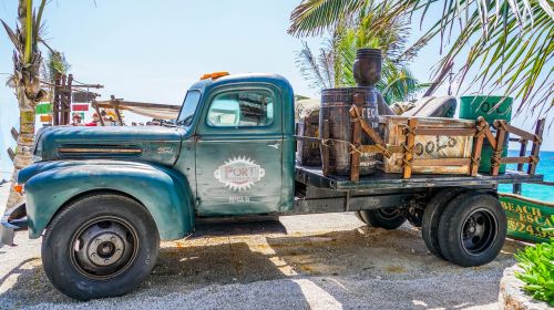 truck antique mexico