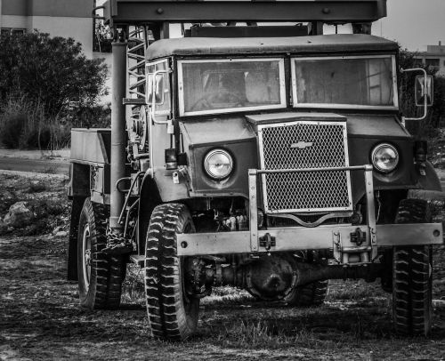 truck tow truck old