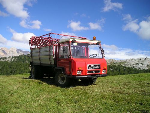 truck agriculture hay wagon