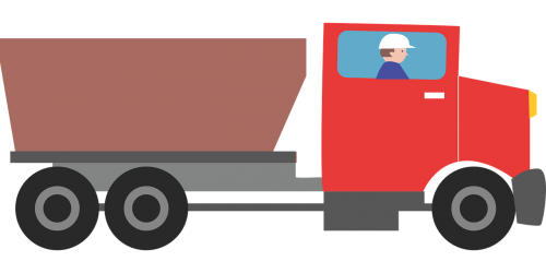 truck child loading