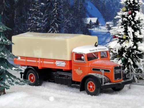 truck christmas christmas tree
