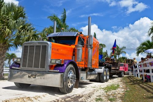 truck big rig semi haul