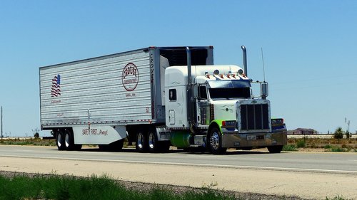 truck  transport  american