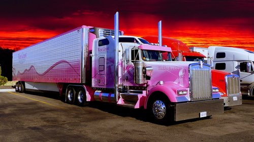 truck  american  transport
