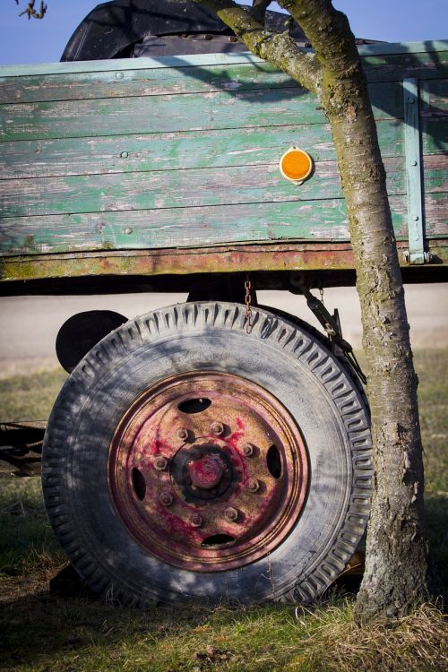 truck wheel trailer