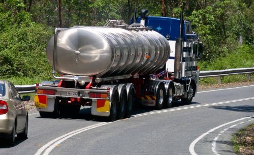 truck tanker water carrier