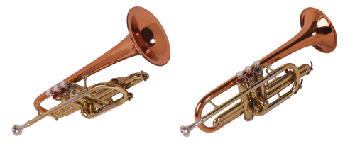 trumpet horn wind instrument