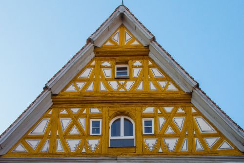 truss middle ages fachwerkhaus
