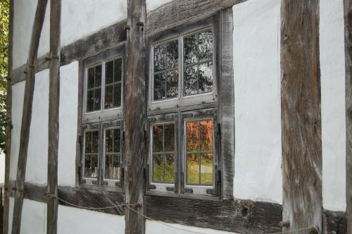 truss fachwerkhaus old house