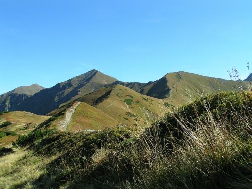 trzydniowianski wierch mountains trail