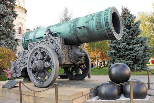 tsar cannon russia moscow