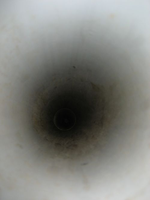 tube inside hole