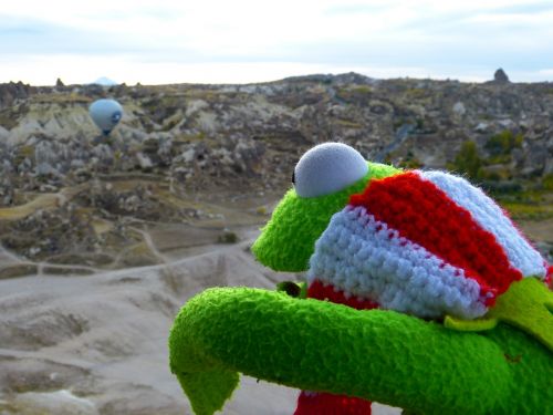 tufa rock formations view