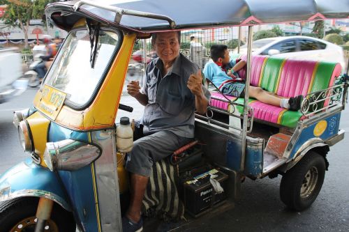 tuk tuk thailand city