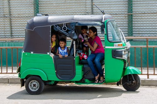 tuk tuk  family  vehicle