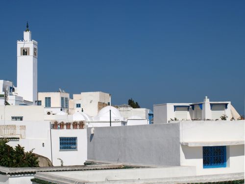 tunis minaret old town