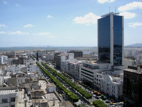 tunis tunisia sky