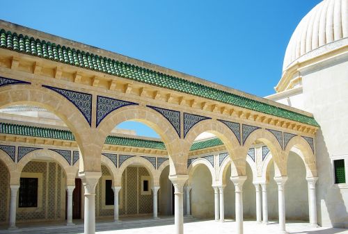 tunisia monastir arcades