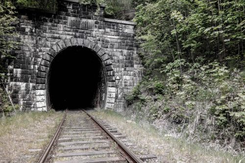 tunnel tracks jedlina masovian voivodeship