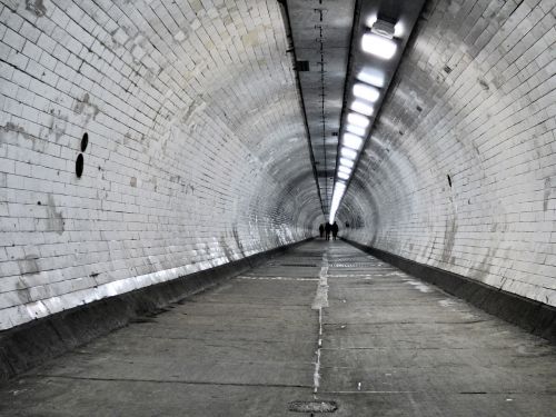 tunnel thames pedestrian
