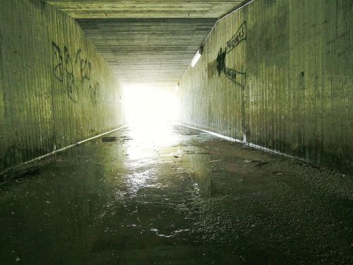 tunnel concrete underpass