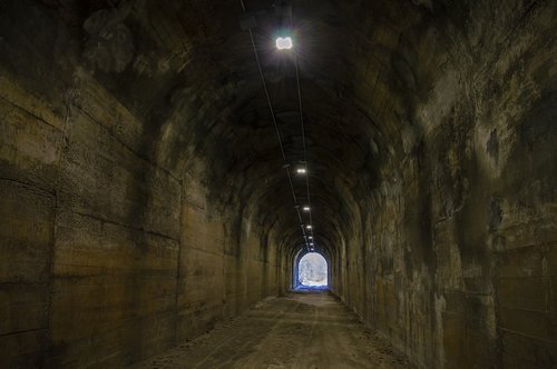 tunnel  dark  darkness