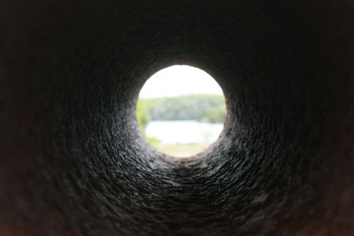 tunnel tube dark