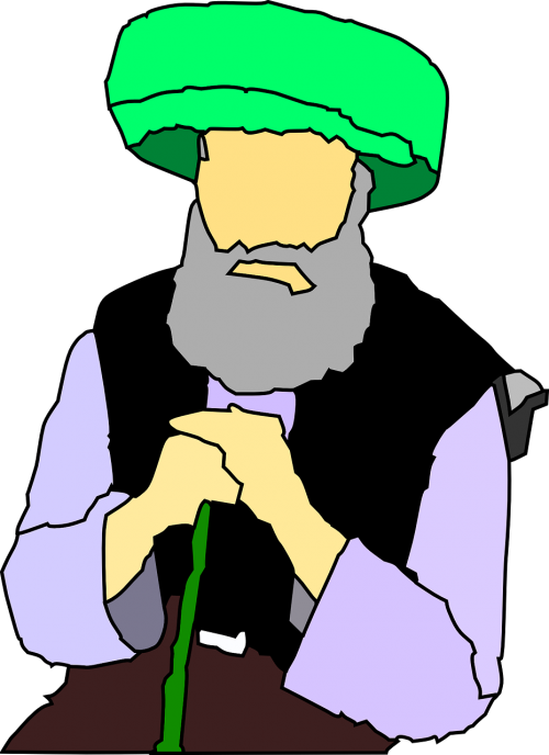 turban muslim senior