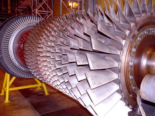 turbine fins power station